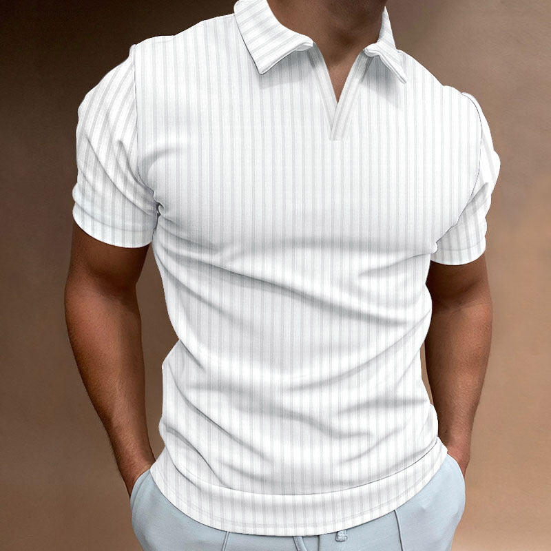 Polo Casual De Mangas Cortas para Hombre