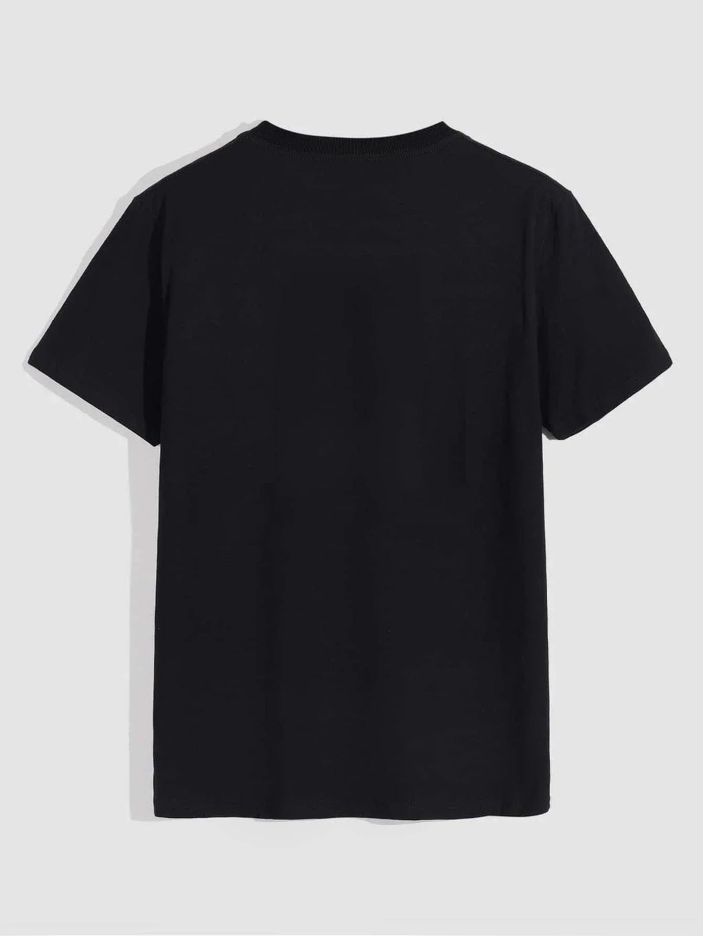 Playera de cuello redondo con estampado de rosas para hombre