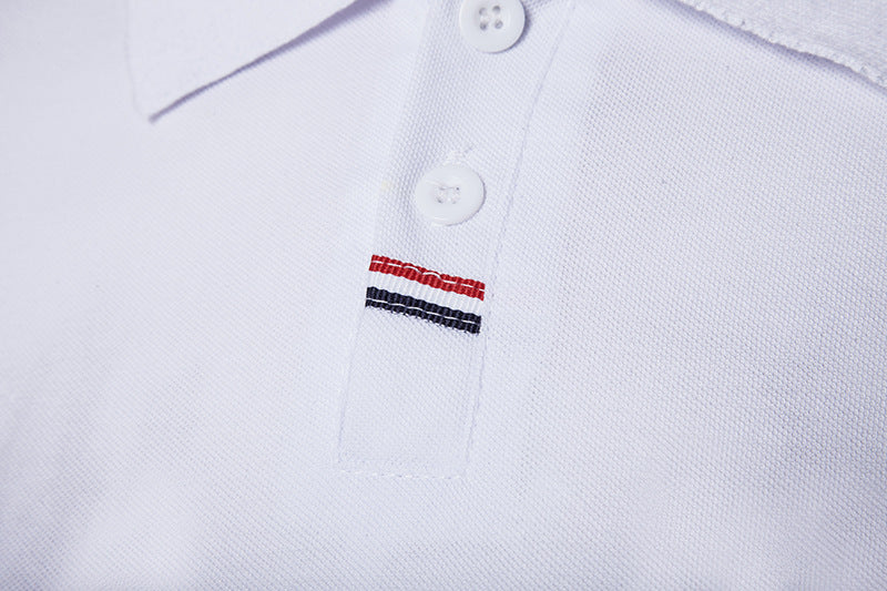Men's Polo Shirt with Collar, Short Sleeve T-Shirt