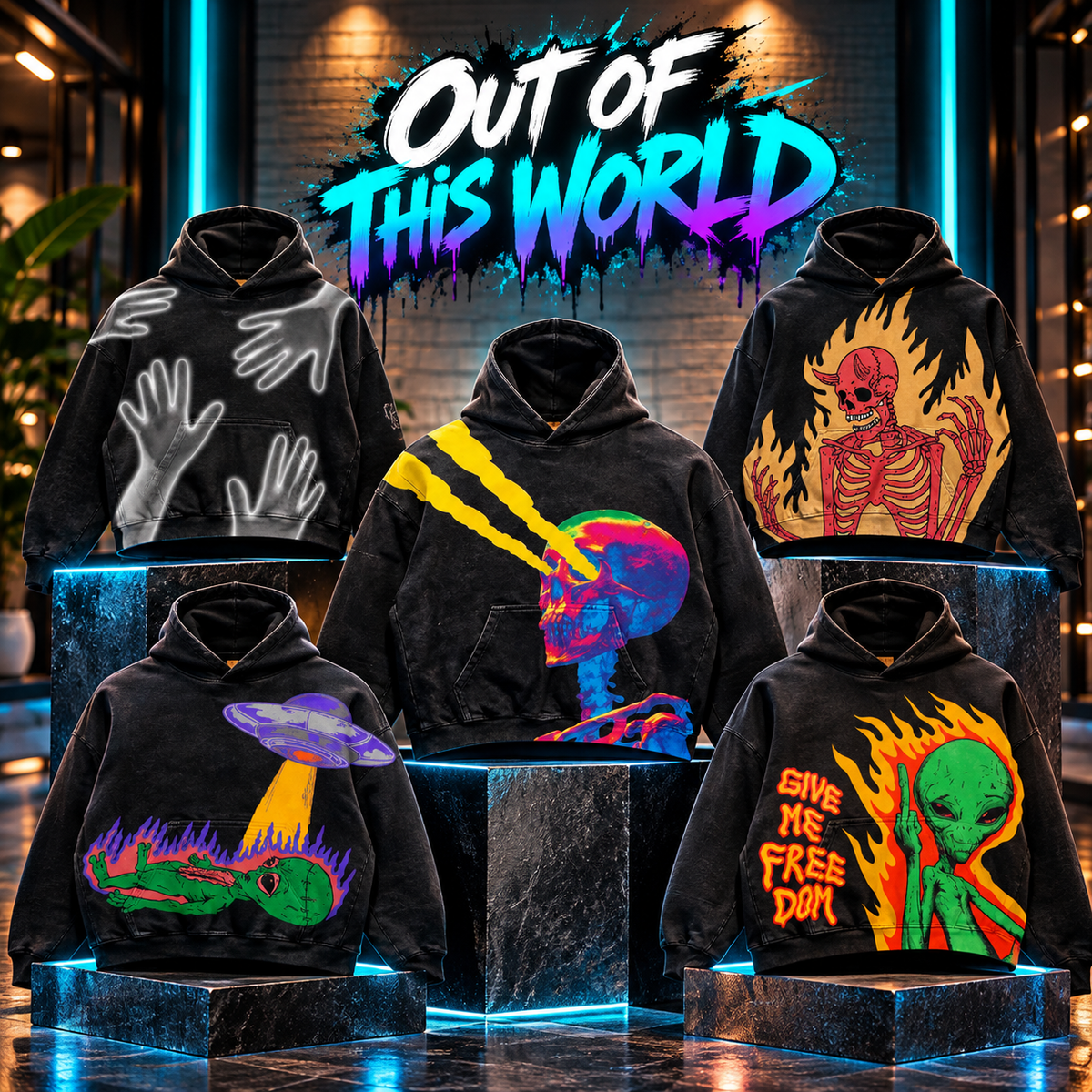Out of This World – Hoodies Urbanas Streetwear