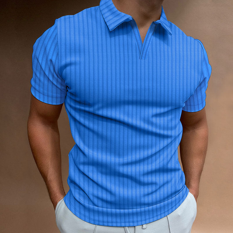 Polo Casual De Mangas Cortas para Hombre
