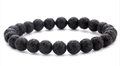 Pulsera elástica con cuentas y piedras de ojo de tigre natural