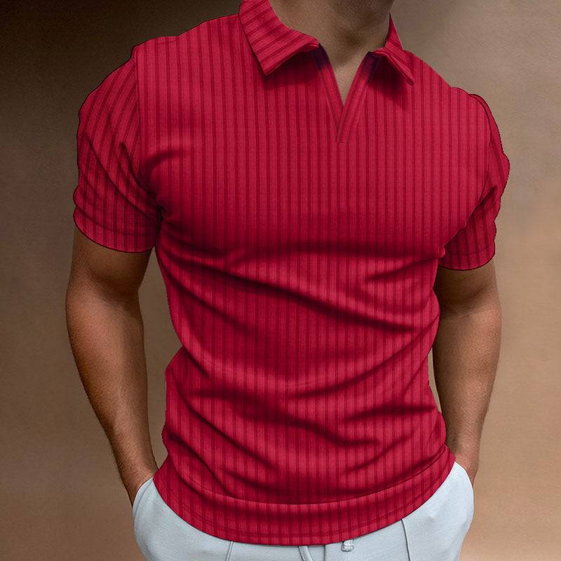 Polo Casual De Mangas Cortas para Hombre