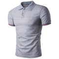 Men's Polo Shirt with Collar, Short Sleeve T-Shirt